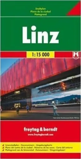 PL 17 Linz 1:15 000 / plán města