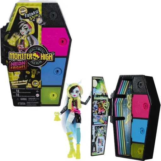 Monster High Skulltimate secrets panenka neon - Frankie