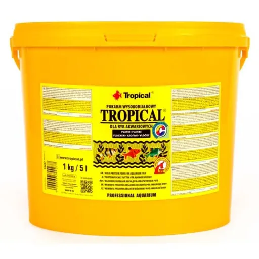 Tropical Tropical 5l/1kg vysokoproteinové krmivo pro akvarijní ryby