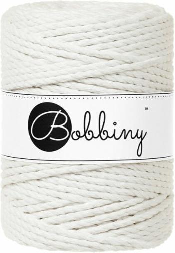 Bobbiny 3PLY Macrame Rope 5 mm 100 m Off White Šňůra