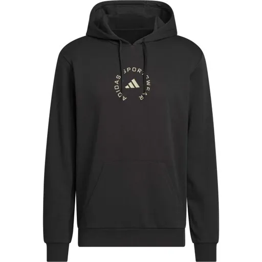 adidas COLOR CONNECT HOODED M Pánská mikina, černá, velikost XXL