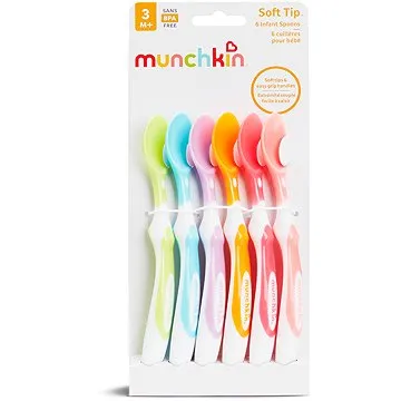 Munchkin – Měkké jídelní lžičky 6ks (5019090110037)