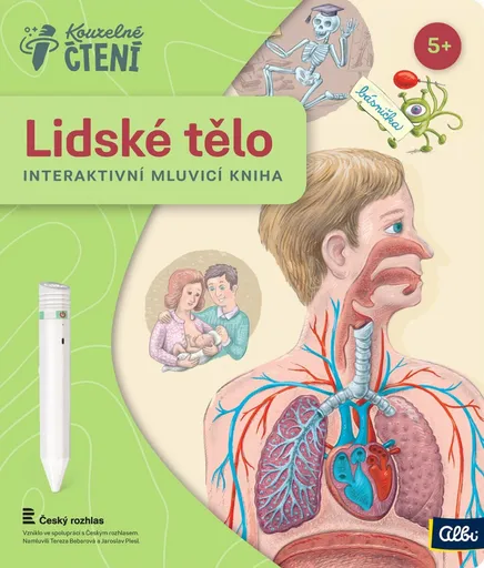 Kniha Lidské tělo - Kouzelné čtení Albi