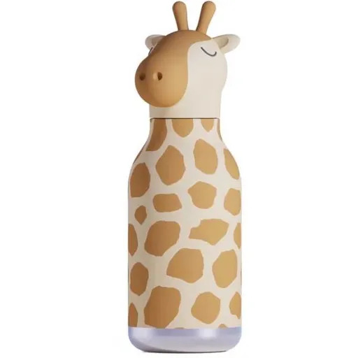 ASOBU GIRAFFE Termo láhev, hnědá, velikost