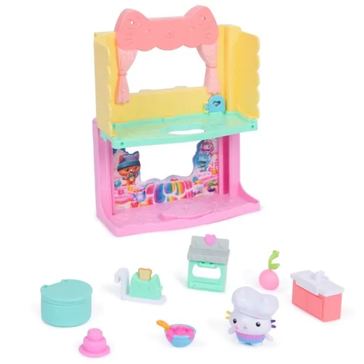 Gábinin kouzelný domek film pokojíček k velkému domu kuchyňka