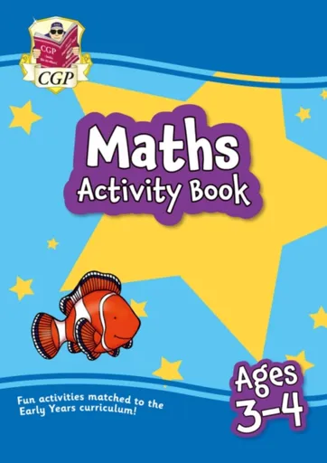 Maths Activity Book for Ages 3-4 (Preschool) - CGP Books