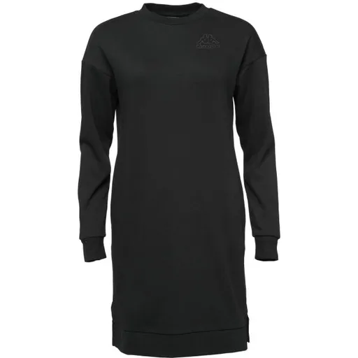 Kappa LOGO GERTADA Dámské šaty, černá, velikost