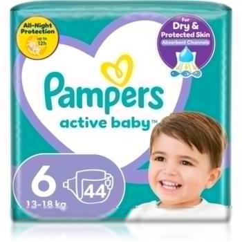 Pampers Active Baby Size 6 jednorázové pleny 13-18 kg 44 ks