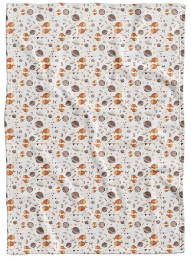 Deka Znamení watercolor Ryby  (21.1. - 20.3.) (Podšití beránkem: NE)