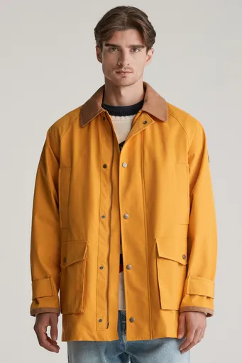 BUNDA GANT SPRING DECKER JACKET GOLDEN YELLOW