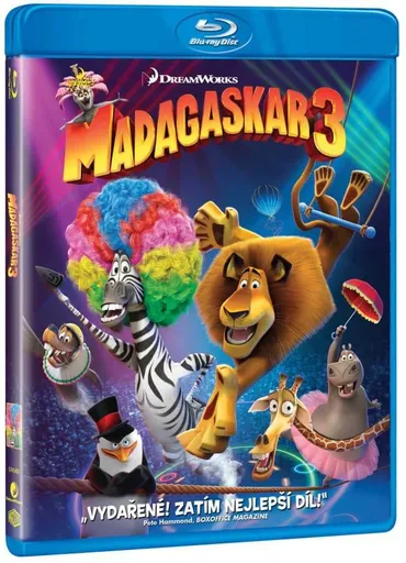 Madagaskar 3 (BLU-RAY)