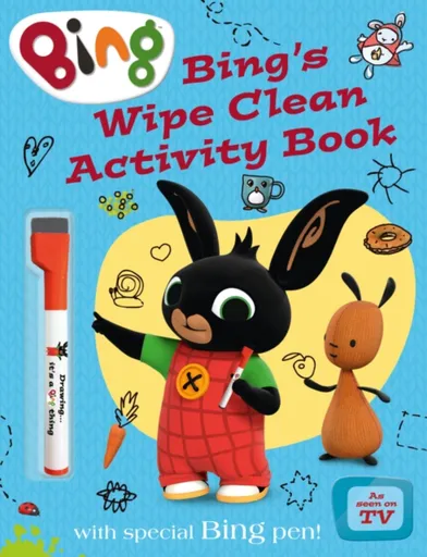 Bingâ€™s Wipe Clean Activity Book