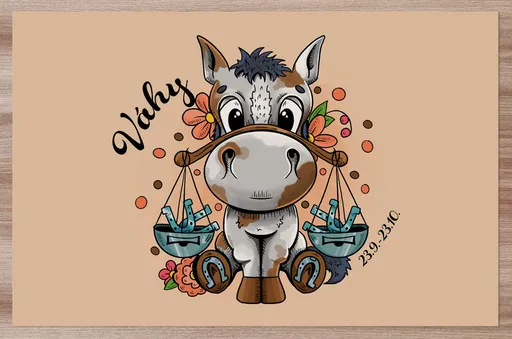 Prostírání Koňská znamení – váhy