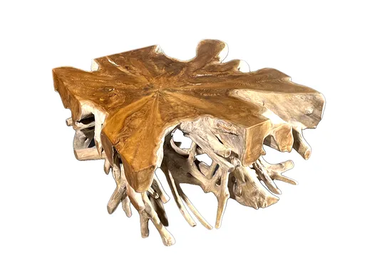 DEOKORK Teakový stolek BRANCH XXVIII