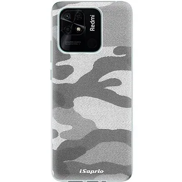 iSaprio Gray Camuflage 02 pro Xiaomi Redmi 10C (graycam02-TPU3-Rmi10c)