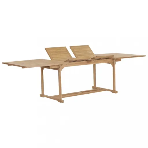 Rozkládací zahradní stůl (180–280) x 100 x 75 cm masivní teak
