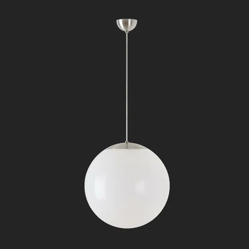 OSMONT ISI64318 ISIS S3 PM závěsné plastové svítidlo nerez broušená / bílá IP40 3000 K 27W LED DALI