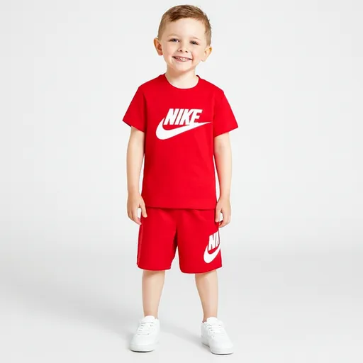 Nike kids club tee & short set 92-98 cm
