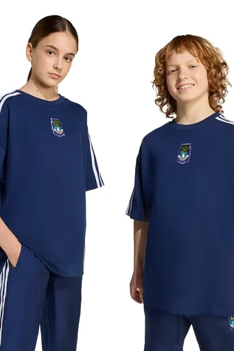 Dětské bavlněné tričko adidas Originals MINECRAFT
