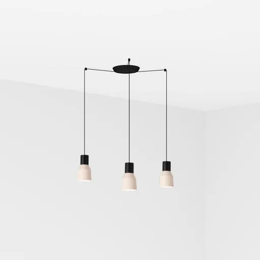 FARO KOMBO 120 závěsné svítidlo, béžová, 3L