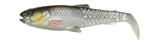 Savage Gear Gumová nástraha Craft Cannibal Paddletail Green Silver,Savage Gear Gumová nástraha Craft Cannibal Paddletail Green Silver