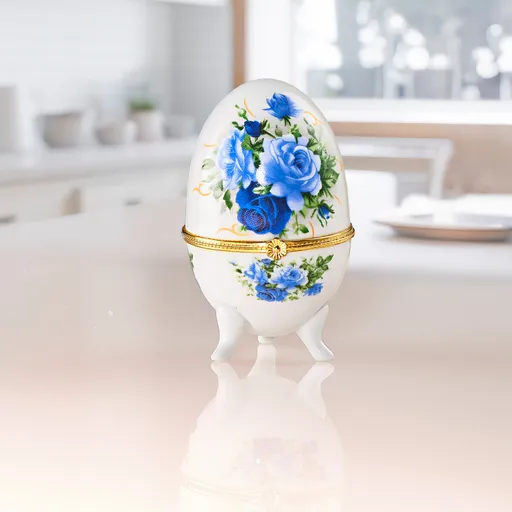 Šperkovnice Modré květy