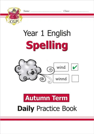 KS1 Spelling Year 1 Daily Practice Book: Autumn Term - CGP Books