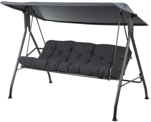 SEVILLA zahradní houpačka kovová, antracit