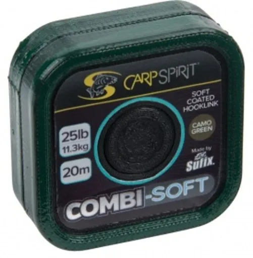 Carp Spirit Šňůra Combi Soft Coated Braid Camo Green 20m,Carp Spirit Šňůra Combi Soft Coated Braid Camo Green 20m