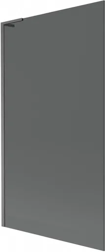 MEXEN/S Next L vanová zástěna FIX 100 x 150, grafit, grafit kartáčovaná 895-100-000-03-40-66