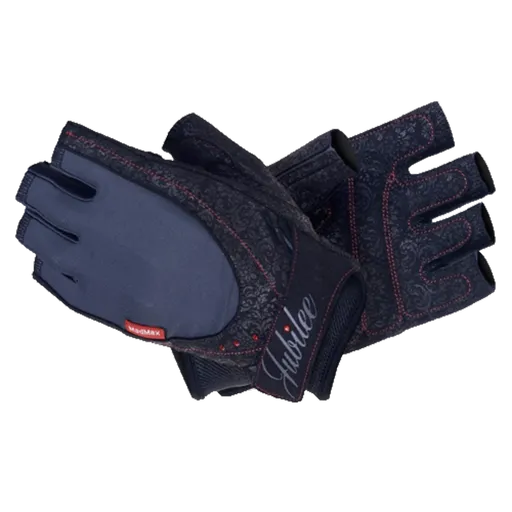 MadMax Rukavice Jubilee se Swarovski kamínky MFG740 černé - S