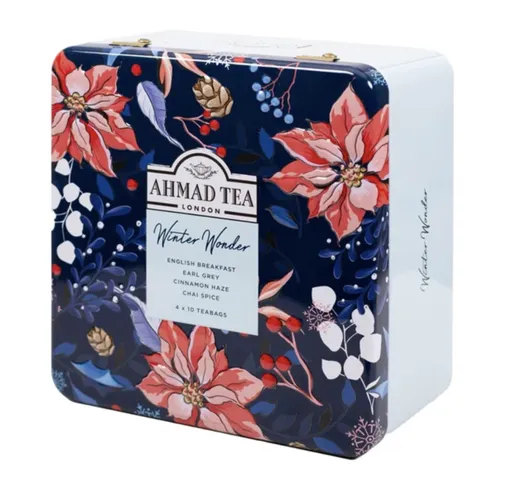 Vánoční dárková kolekce čajů v plechové kazetě "Winter wonder"