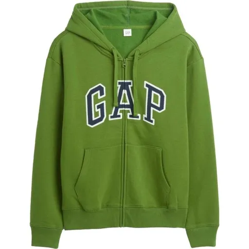 GAP V-GAP HERITAGE FZ HD Dámská mikina, zelená, velikost