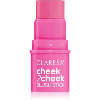 Claresa Cheek 2 Cheek krémová tvářenka v tyčince odstín 01 Candy Pink 6 g