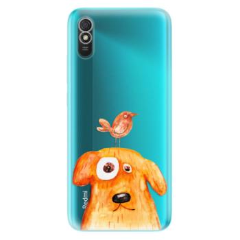 Odolné silikonové pouzdro iSaprio - Dog And Bird - Xiaomi Redmi 9A