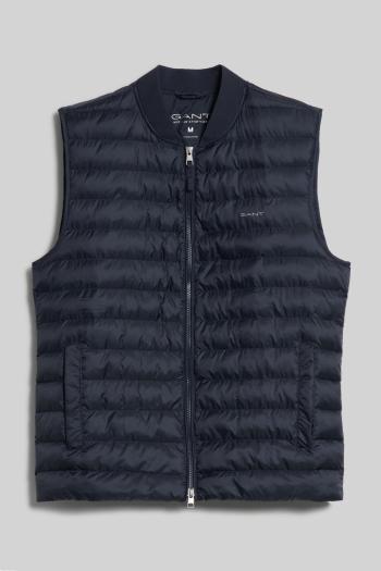 VESTA GANT LIGHT PADDED BOMBER VEST EVENING BLUE