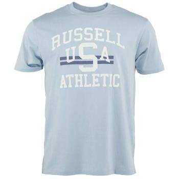 Russell Athletic T-SHIRT M Pánské tričko, světle modrá, velikost