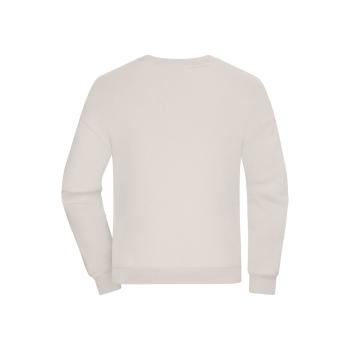 James & Nicholson (Daiber) Oversize mikina UNISEX - Biela | 2XL