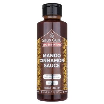 BBQ grilovací omáčka Mango Cinnamon 500ml Saus.Guru