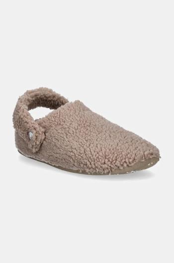 Pantofle Crocs Classic Cozzy Slipper béžová barva, 209386