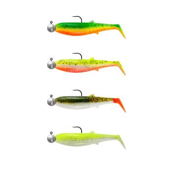 Savage Gear Gumová Nástraha Cannibal Shad Darkwater Set 4ks - 12,5cm / 20+12,5g