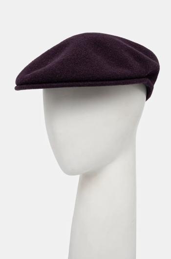 Vlněný baret Kangol 504 vínová barva, vlněný, 0258BC.DP450