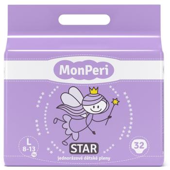 MonPeri Star Size L jednorázové pleny 8-13 kg 32 kg