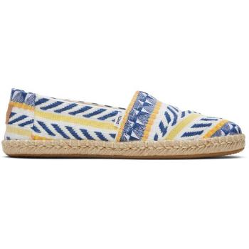 TOMS ALPARGATA ROPE Dámské espadrilky, modrá, velikost