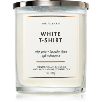 Bath & Body Works White T-Shirt vonná svíčka 227 g