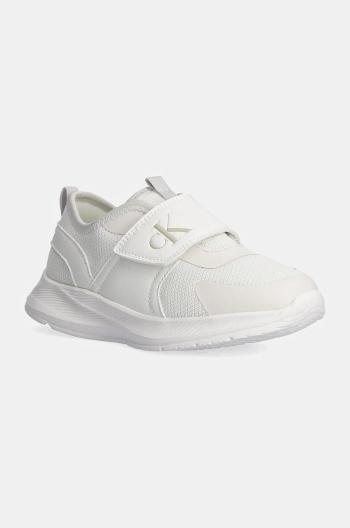 Dětské sneakers boty Calvin Klein Jeans bílá barva, V1A9-80992