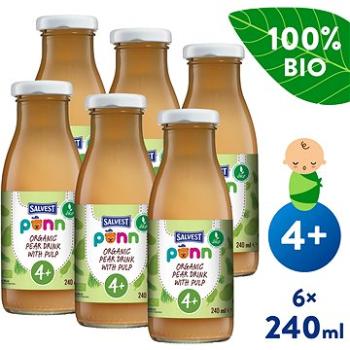 SALVEST Ponn BIO Hrušková šťáva s dužinou (6× 240 ml) (4740073075623)