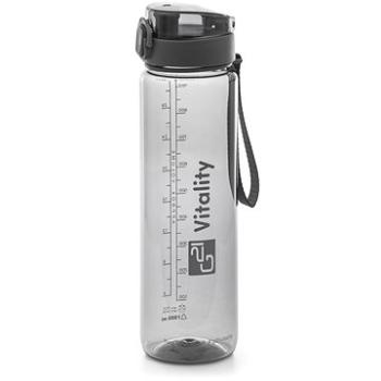 Láhev G21 na pití, 1000 ml, šedá (KXN1184S)