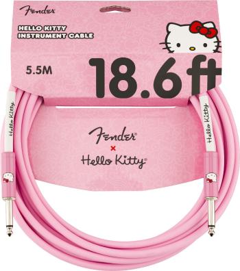 Fender Hello Kitty Instrument 18ft / 5‚49 m Rovný - Rovný Nástrojový kabel