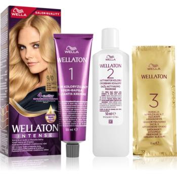 Wella Wellaton Intense permanentní barva na vlasy s arganovým olejem odstín 9/0 Very Light Blonde 1 ks